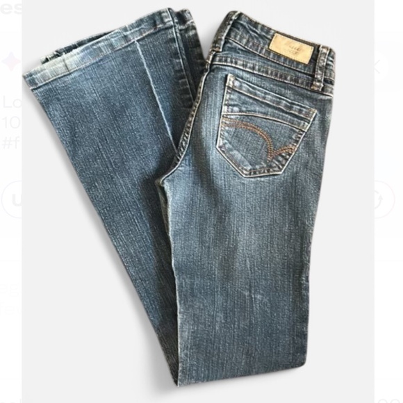 Vintage Bongo Milan Low Rise Boot Cut Denim Jeans - Picture 3 of 5